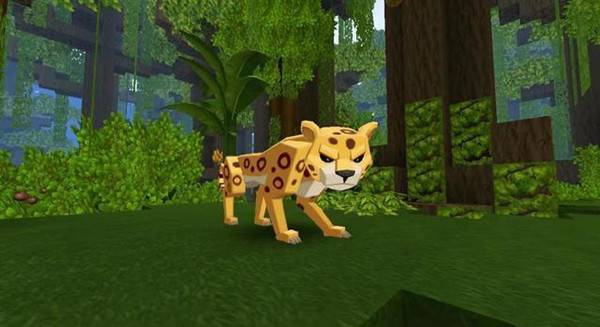 《迷你世界》中新生物-豹子怎么驯服和召唤？