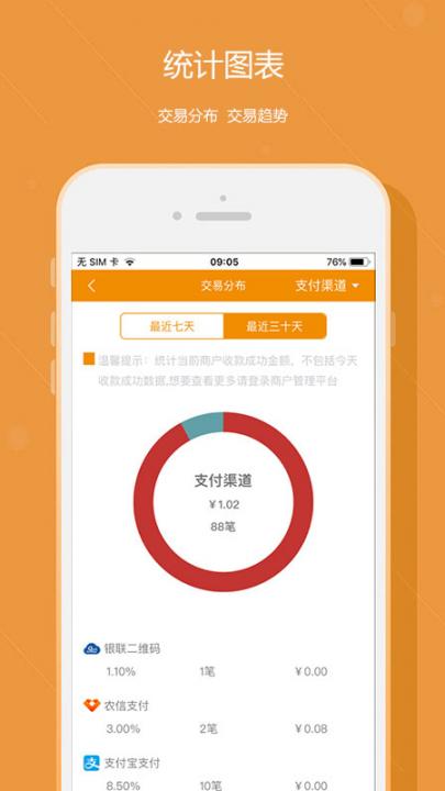 悦农e付收银台app3
