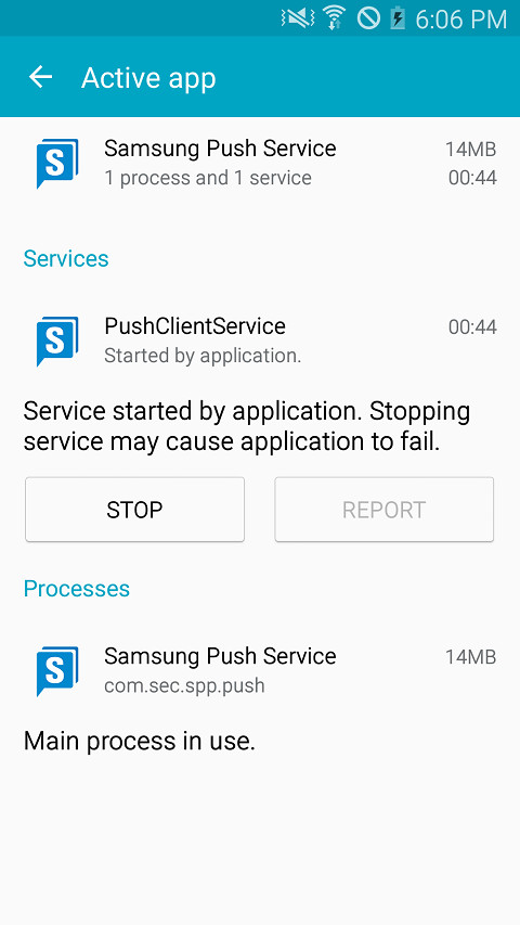 Samsung Push Service三星推送服务app2